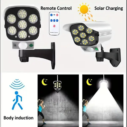 1:1 Fake Security Camera Light ️ Solar Powered